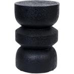 Bijzettafel diabolo - zwart - 30 x 30 x 45 cm, Huis en Inrichting, Tafels | Bijzettafels, Verzenden, Nieuw