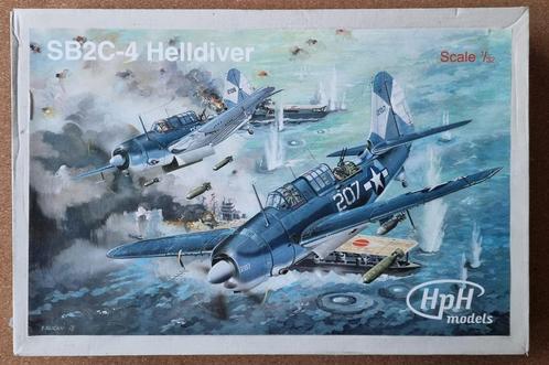 HpH models 32036R Curtiss SB2C-4 Helldiver 1:32 (resin), Hobby en Vrije tijd, Modelbouw | Vliegtuigen en Helikopters, Verzenden
