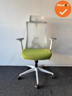 Verona Bureaustoel - Bestaande groene stoffering met wit net, Werkplek, Ophalen of Verzenden, Gebruikt, Stoel