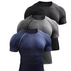 Sport T-shirt Heren – Sneldrogend Ademend Fitness Shirt, Verzenden, Nieuw