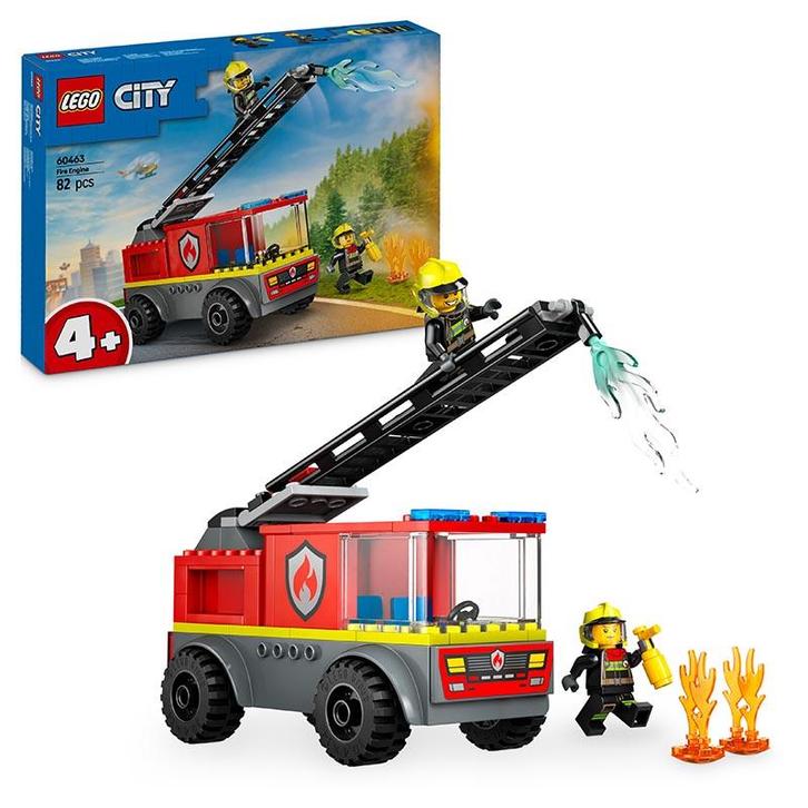 LEGO City - Fire Ladder Truck 60463, Kinderen en Baby's, Speelgoed | Duplo en Lego, Ophalen of Verzenden