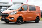 Ford Transit Custom 300 2.0 TDCI L1H1 Limited DC Raptor Edit, Auto's, Bestelauto's, Automaat, Stof, Gebruikt, Overige kleuren