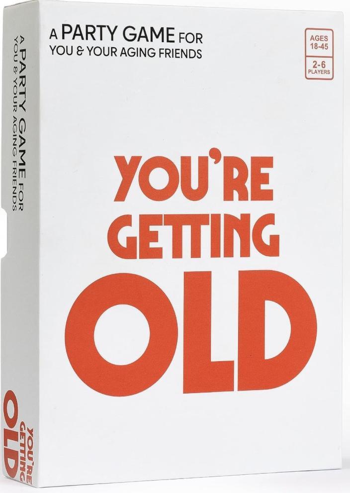 Youre Getting Old - Party Game | Vango - Kaartspellen, Hobby en Vrije tijd, Gezelschapsspellen | Kaartspellen, Nieuw, Verzenden