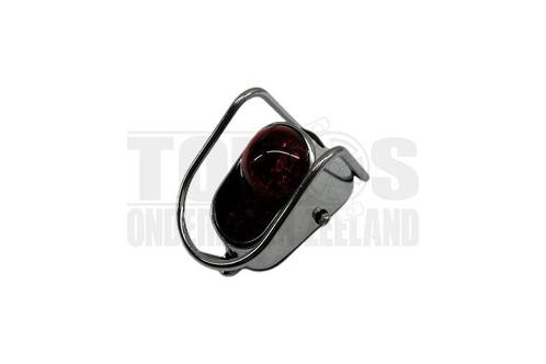 Tomos Achterlicht classic LED chroom universeel, Fietsen en Brommers, Brommeronderdelen | Algemeen, Nieuw, Ophalen of Verzenden
