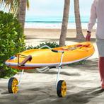 TRUUSK SPORTNOW Kajakwagen Verstelbare Kano Wagen Boot Wagen, Watersport en Boten, Verzenden, Nieuw