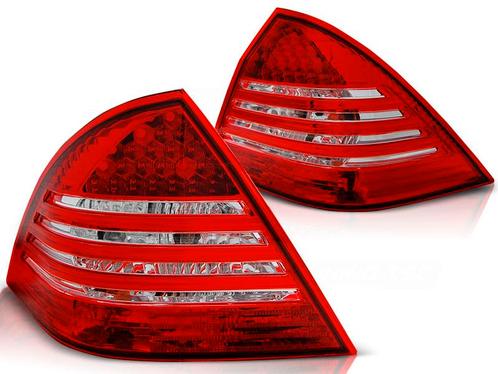 Achterlichten Mercedes C-Class W203 LED rood/clear 00-04, Auto-onderdelen, Overige Auto-onderdelen, Ophalen of Verzenden