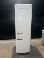 Gave SMEG Retro Beige No-Frost Koelvriescombinatie!, Witgoed en Apparatuur, Koelkasten en IJskasten, 200 liter of meer, Met aparte vriezer
