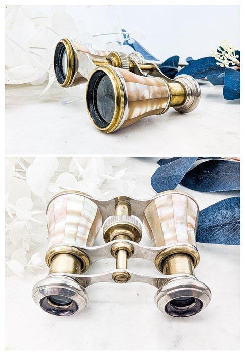 Toneelkijker - Jumelles Napoléon III - Nacre et Chrome -, Antiek en Kunst, Antiek | Overige Antiek