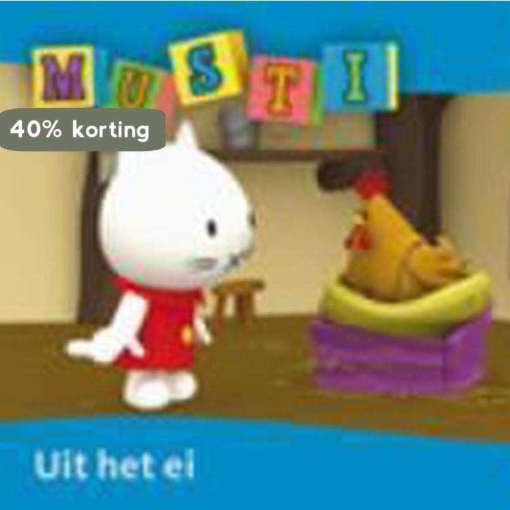 Musti Uit Het Ei In 3D 9789089170187 R. Goossens, Boeken, Kinderboeken | Kleuters, Gelezen, Verzenden