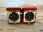 Reisklok (2) - Junghans - Mid-century modern - Vachettaleer