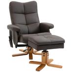 TRUUSK Fauteuil Met Voetensteun, 145° Kanteling, Relaxfauteu, Huis en Inrichting, Fauteuils, Verzenden, Nieuw
