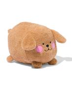 HEMA Knuffel 30cm hond bruin van €8.99 voor €6 sale, Verzenden, Nieuw