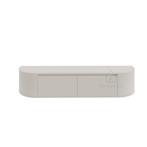 Elegance Collection Japandi Aura Curved TV Meubel, Huis en Inrichting, Overige materialen, Nieuw, Ophalen of Verzenden, Minder dan 100 cm