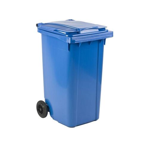 Mini-container 240 ltr - blauw, Huis en Inrichting, Woonaccessoires | Prullenbakken, Nieuw, Verzenden