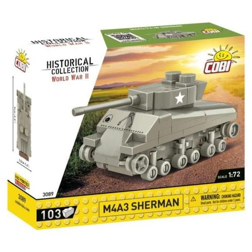 COBI 3089 Sherman M4A3 (Leger bouwsets, Modelbouwsets), Kinderen en Baby's, Speelgoed | Bouwstenen, Nieuw, Verzenden