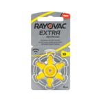 Rayovac Extra Advanced 10MF Hg 0% Gehoorapparaat batterij..., Verzenden, Nieuw