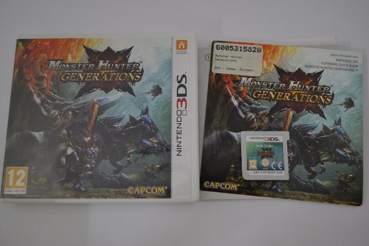 Monster Hunter Generations (3DS UKV), Spelcomputers en Games, Games | Nintendo 2DS en 3DS, 1 speler, Zo goed als nieuw, Online