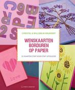 Wenskaarten borduren op papier | 9789000386574 | Christel, Zo goed als nieuw, Christel Krukkert ; Willemijn Krukkert