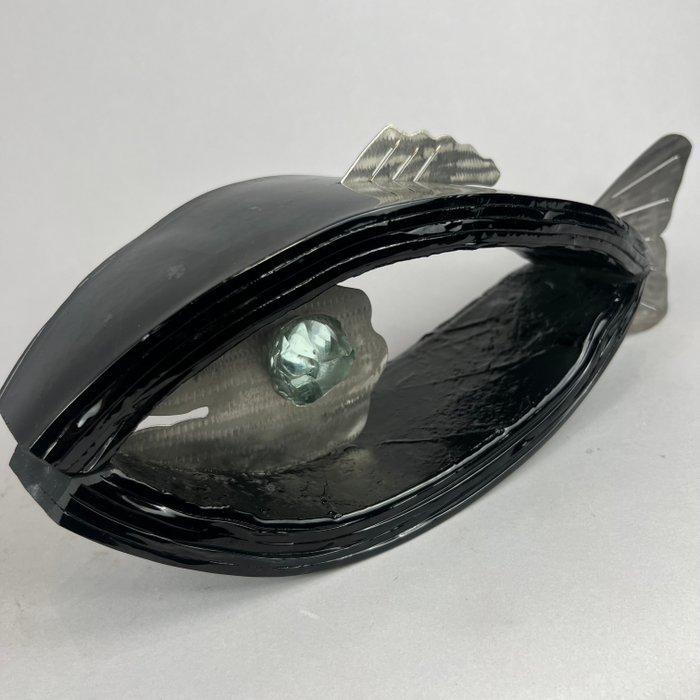 Andrzej Rafalski - NO RESERVE - Glass FISH- hand made, Antiek en Kunst, Kunst | Designobjecten