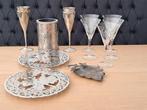Godinger - Drinkset (11) - Glas, Metaal - Verzilverd