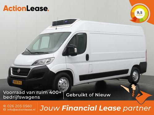 Fiat Ducato L3 2019 €287 per maand, Auto's, Bestelauto's, Dealer onderhouden, Lease, Zwart, Handgeschakeld, Financial lease, BTW verrekenbaar