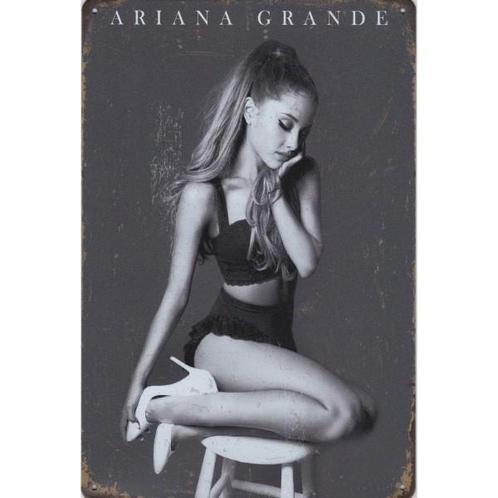 Wandbord - Ariana Grande, Verzamelen, Muziek, Artiesten en Beroemdheden, Poster, Artwork of Schilderij, Nieuw, Ophalen of Verzenden