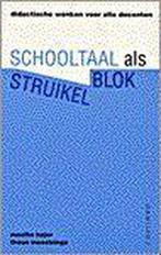 Schooltaal als struikelblok 9789062839766 Maarten Hajer, Boeken, Gelezen, Maarten Hajer, t. Meestringa, Verzenden