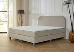 ACTIE! Boxspring Athene 180 200 Beige, Huis en Inrichting, Verzenden, Beige, 180 cm, 200 cm