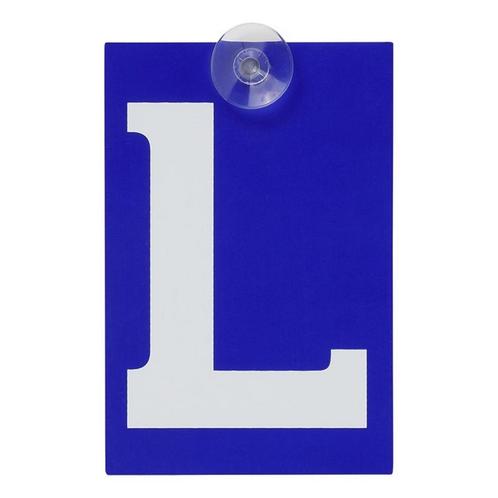 ProPlus L-plaat met zuignap - 100 x 150 mm - Blauw - Voor..., Auto diversen, Auto-accessoires, Nieuw, Ophalen of Verzenden