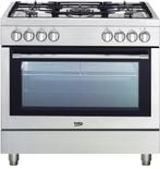 Beko GM 15120 DX PR NL fornuis Vrijstaand fornuis Gas 585, Nieuw, Ophalen of Verzenden, Energieklasse A of zuiniger, Vrijstaand
