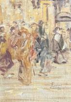 Scuola italiana (XIX-XX), firmato P. Mariani - Festa