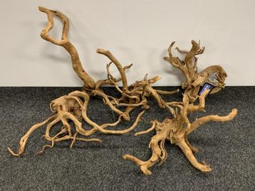 Spiderwood 40-50cm groot, aquarium decoratie hout beschikbaar voor biedingen