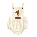 Gebreide jumpsuit met One er op geborduurd, Kinderen en Baby's, Nieuw, Sweet-One, Pakje, Verzenden