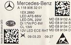 Mercedes CLA W118 LED Multibeam koplamp rechts A1189063201, Ophalen, Gebruikt