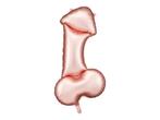 Mega Folieballon Penis Rosegoud 56x112cm, Kleding | Dames, Ophalen of Verzenden, Nieuw