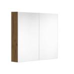Spiegelkast Allibert Look Stopcontact VDE 60x65x18 cm Eik, Ophalen of Verzenden, Nieuw, Overige typen