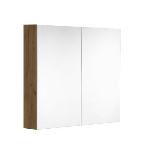 Spiegelkast Allibert Look Stopcontact VDE 60x65x18 cm Eik, Doe-het-zelf en Verbouw, Sanitair, Overige typen, Nieuw, Ophalen of Verzenden