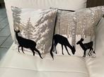 San Leucio top quality Paar exclusieve kussens met herten in, Diversen, Kerst, Nieuw