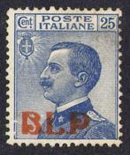 Italië 1921 - BLP 25 cent lichtblauw met type I opdruk. -, Gestempeld