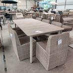 Borek tuinset inclusief 8 stoelen