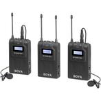 Boya BY-WM8 Pro-K2 UHF Duo Lavalier Microfoon Draadloos, Nieuw, Overige typen, Ophalen of Verzenden