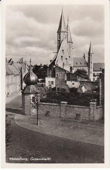 MIDDELBURG - Groenmarkt, Verzamelen, Ansichtkaarten | Nederland, Verzenden