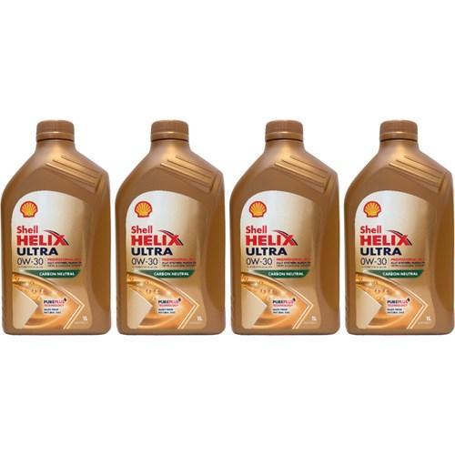 Shell Aanbieding: 4 X Helix Ultra Professional Av-L 0W30 1L, Auto diversen, Onderhoudsmiddelen, Verzenden