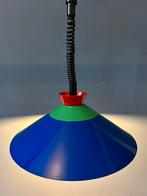 Vintage Memphis Suspension Pendant Lamp in Blue, Green and R, Ophalen of Verzenden, Nieuw