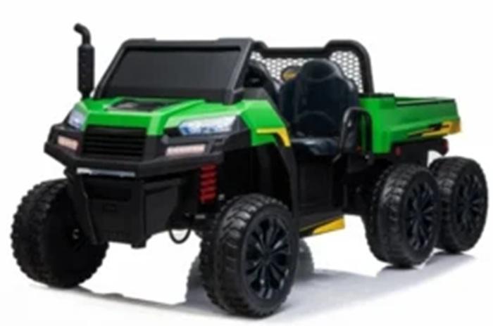 24V Elektrische Kinderauto Gator Farm Truck 4WD – 2x12V7Ah –, Kinderen en Baby's, Speelgoed | Buiten | Accuvoertuigen, Nieuw, Ophalen of Verzenden