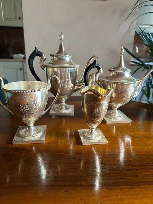 Tiffany & Co. - Koffieservies - Sterling, Antiek en Kunst, Antiek | Goud en Zilver