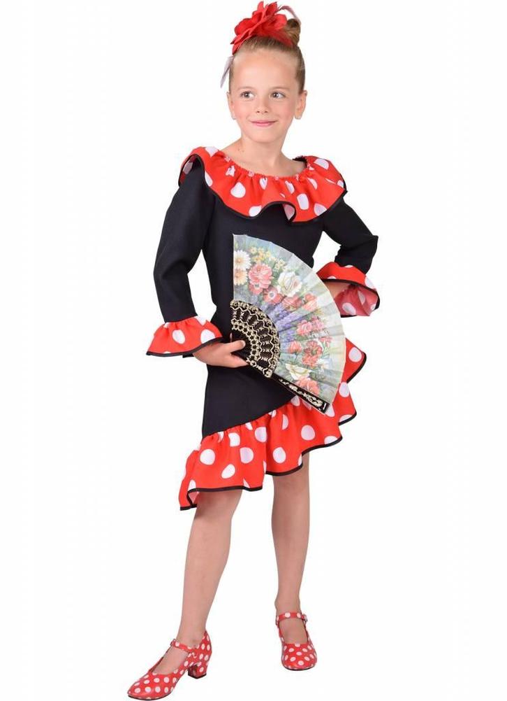 Spaanse danseres jurkje meisje, Kleding | Dames, Carnavalskleding en Feestkleding, Nieuw, Ophalen of Verzenden