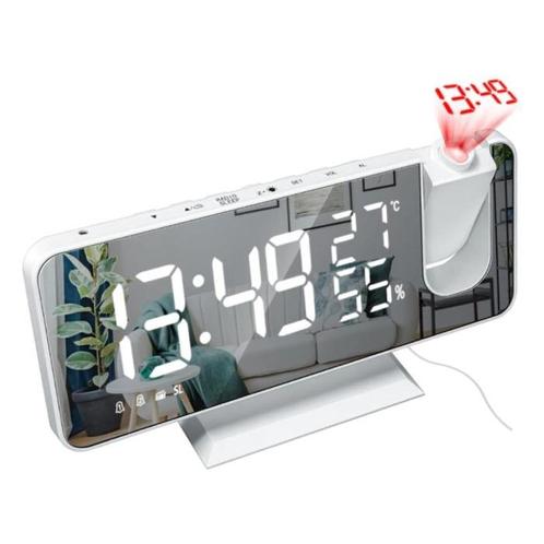 Multifunctionele Digitale LED Klok - Wekker Spiegel Alarm, Witgoed en Apparatuur, Wekkers, Nieuw, Verzenden