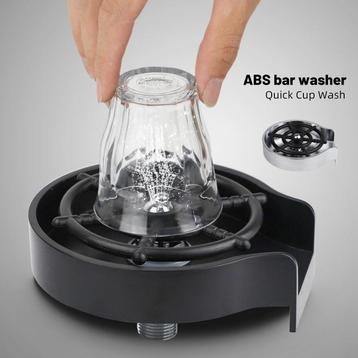 Bar Counter Cup Washer Sink High-pressure Spray Automatic Fa