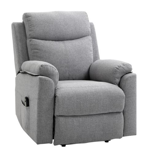 TRUUSK Elektrische TV-stoel Met Opsta-hulp Relaxstoel 1 Moto, Huis en Inrichting, Fauteuils, Nieuw, Verzenden